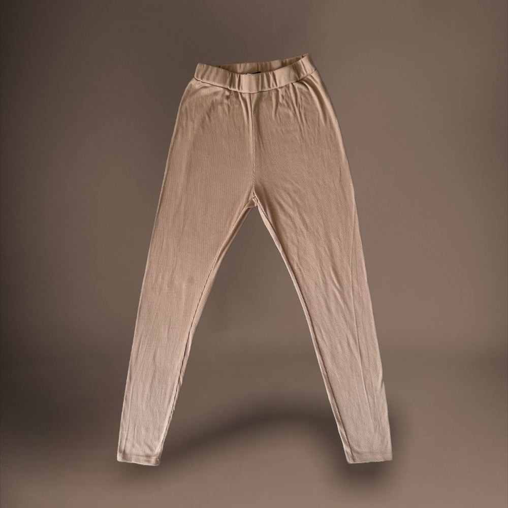 Ribbed Jogger SHEIN Pants